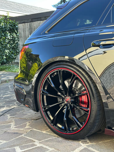 Cerchio Audi lucido