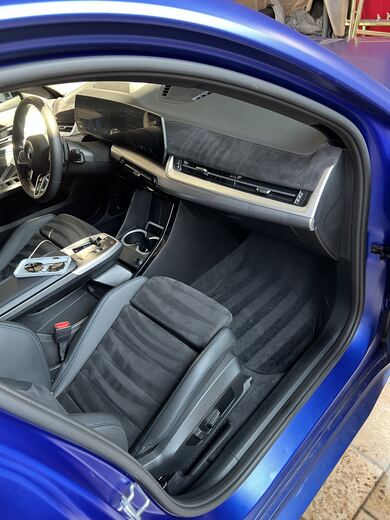Interni BMW dopo il detailing