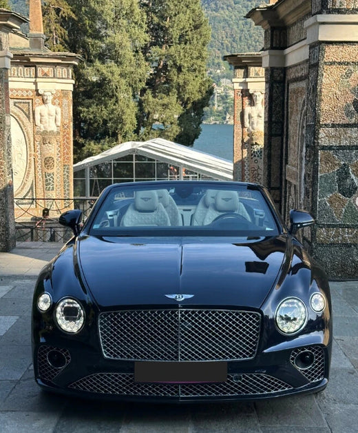 Bentley Continental GT cabrio blu dopo il detailing Detail Lab