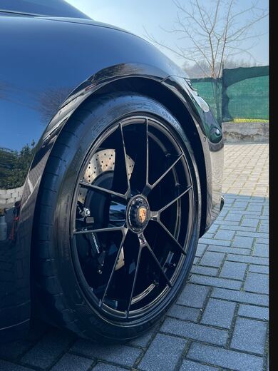 Cerchio Porsche dopo il trattamento